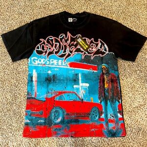 New Godspeed Streetwear Graphic T Shirt Men
